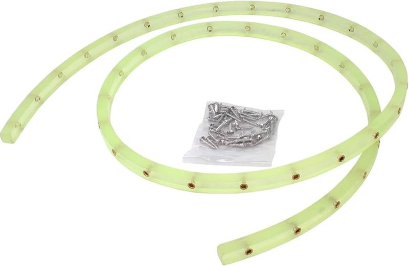 JCFANTS 78inch Flexible Curve Template, Router Template Woodworking Profiling Strip, Professional Contour Flexible Curve Tool Ideal for Wood Curve Pattern Making Tools (Green) - Image 1